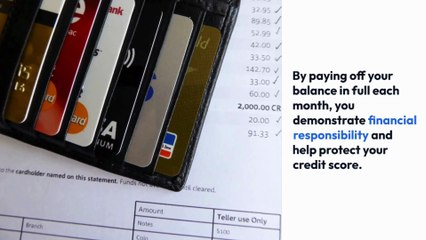 The Importance of Paying Your Credit Card Statement Balance in Full