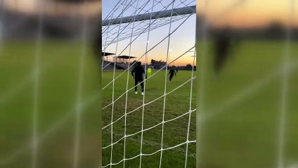 Volkan Demirel tekrar eldivenleri giydi, şovunu yaptı