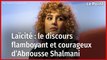 Laïcité : le discours flamboyant et courageux d’Abnousse Shalmani