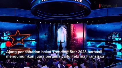 Ini Perjuangan Febrina Fransisca Juarai Trending Star 2023, Menghafal Lirik Lagu dan Koreo di Depan Cermin