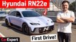 Hyundai RN22e (Ioniq 6 N) first drive review! Drift mode, dual-clutch & exhaust sound!!