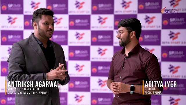 Antriksh Agarwal & Aditya Iyer, PGDM students _ Beta Start 2.0 – 9th September 2023