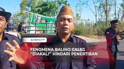 Penampakan Baliho Kampanye Caleg Sumenep Dimodifikasi untuk Hindari Penertiban Bawaslu