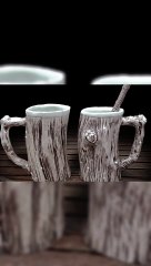 Hot bark mugs #mugs #gift #2k23 #cup #love