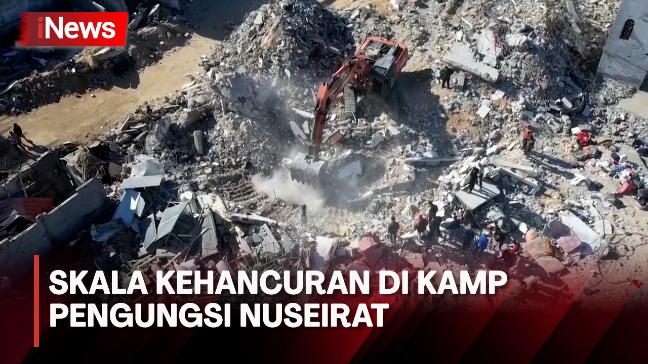 Puluhan Tewas akibat Serangan Israel di Kamp Pengungsi Nuseirat Gaza