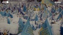 Ondata di maltempo in Ucraina, arriva la prima neve a Kiev