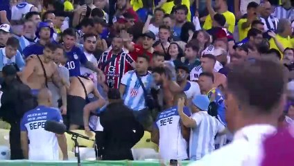 La Scaloneta defendió a la hinchada en Brasil, tras la represión policial