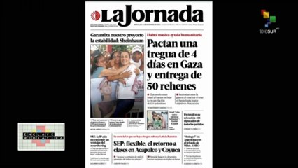 Enclave Mediática 22-11: Hamas e Israel pactan cuatro días de tregua en Gaza