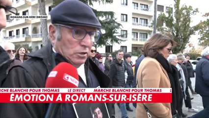 Jean-Louis, participant à la marche blanche pour Thomas : «Arrêtez cette violence gratuite»