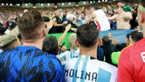 Police hit Argentina fans with batons as violence erupts during World Cup qualifier