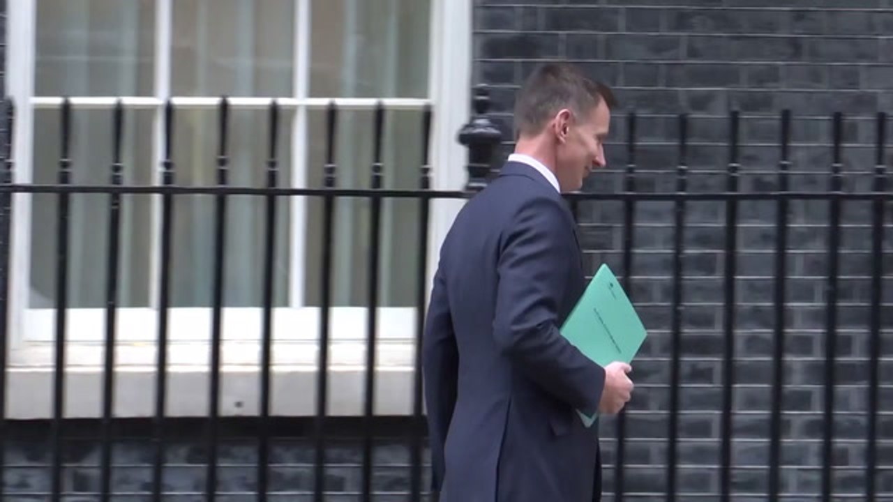 Jeremy Hunt Leaves Downing Street