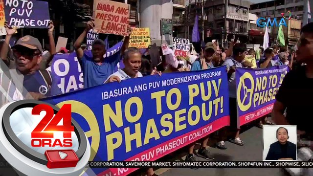 PISTON at MANIBELA, nagwelga vs. December 31 deadline para sa filing ng consolidation | 24 Oras