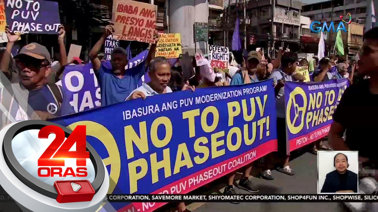 PISTON at MANIBELA, nagwelga vs. December 31 deadline para sa filing ng consolidation | 24 Oras