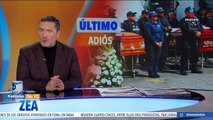 Homenajean a policías que murieron tras un enfrentamiento en Morelos