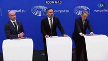 Abascal pide a Europa que actúe contra España por la amnistía «con la misma diligencia» que con Hungría