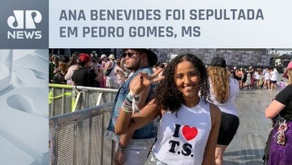 Laudo preliminar indica que fã que morreu em show de Taylor Swift teve hemorragia pulmonar