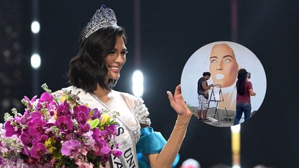 Régimen de Nicaragua prohibió que se pintara un mural en homenaje a la nueva Miss Universo