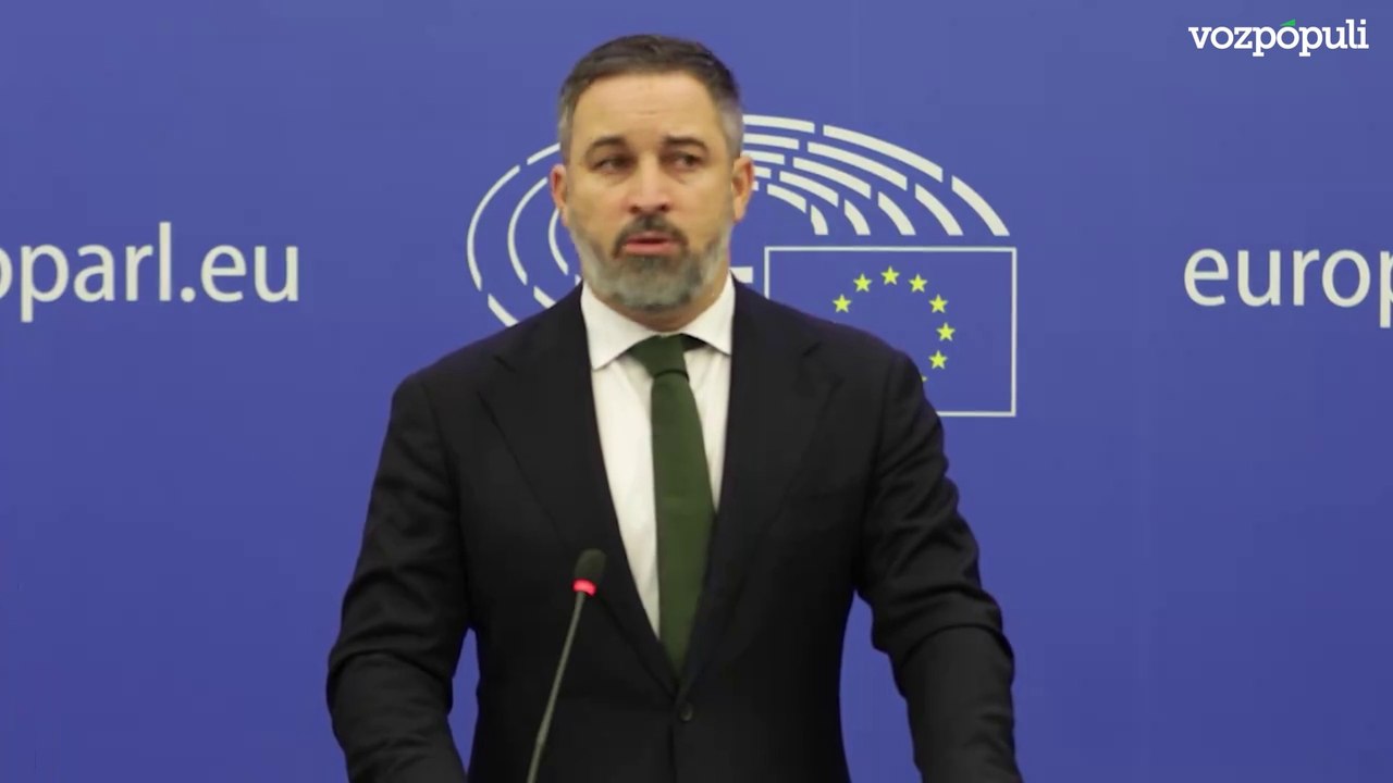 Abascal pide a las instituciones europeas en Estrasburgo "ponerse del lado de la legalidad" ante la Ley de Amnistía