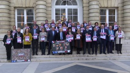 Gaza : les sénateurs organisent un rassemblement de soutien aux otages français