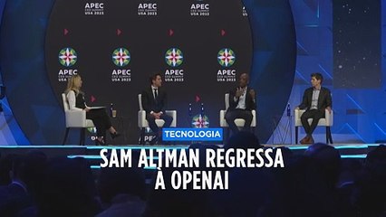 Responsável pela criação do ChatGPT readmitido pela startup OpenAI