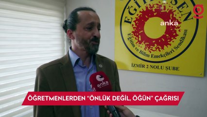 24 Kasım Öğretmenler Günü öncesi öğretmenlerden “önlük değil, öğün” çağrısı