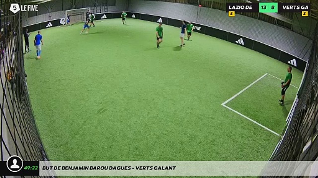 But de Benjamin Barou Dagues - VERTS GALANT