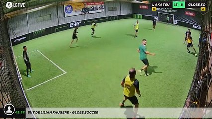 But de Lilian Faugere - GLOBE SOCCER