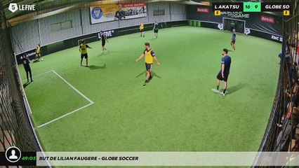 But de Lilian Faugere - GLOBE SOCCER