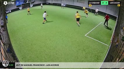 But de Manuel Francisco - LES ACCROS