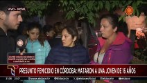 El dolor de la mamá de la adolescente violada y asesinada en Córdoba