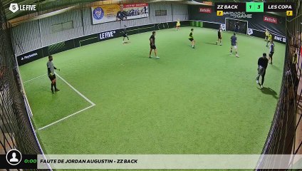 Faute de Jordan Augustin - ZZ BACK