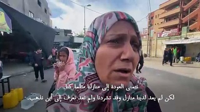 تباين في المواقف بين النازحين الغزاويين إزاء الهدنة المرتقبة
