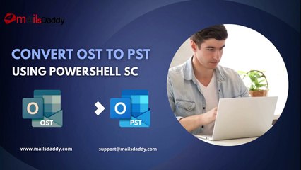Convert OST to PST for Free using PowerShell Scripts – OST to PST Conversion Guide