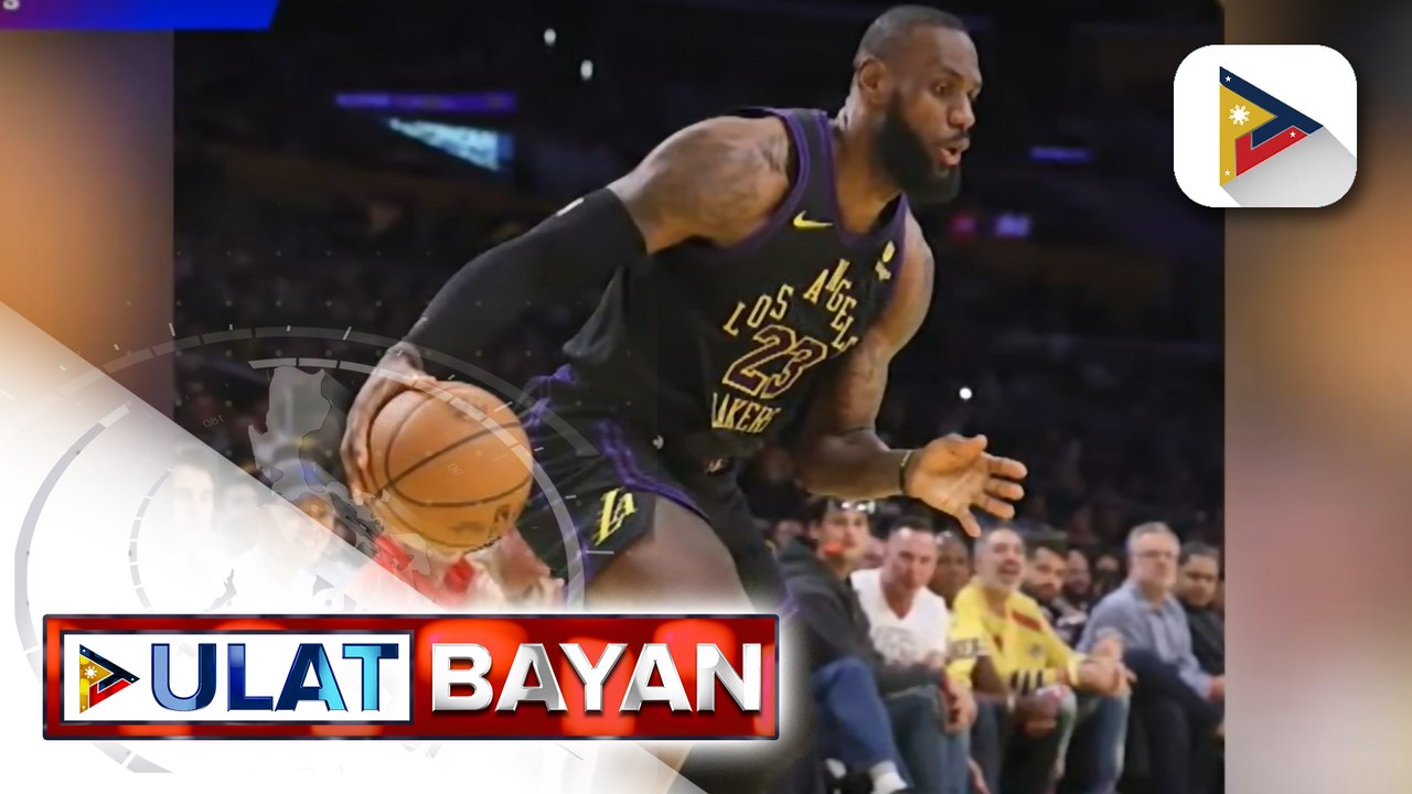 LA Lakers Superstar Lebron James, naging kauna-unahang NBA player na nakagawa ng mahigit 39,000 point
