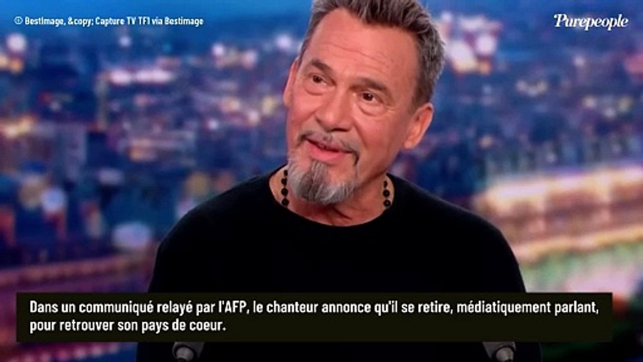 Florent Pagny se retire de la vie médiatique jusqu'en 2026 : "On en a bien mangé du Pagny en 2023, entre activités et maladie"