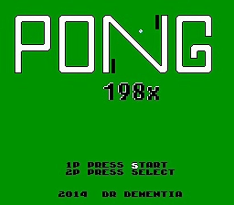 Pong 198X online multiplayer nes Vidéo Dailymotion