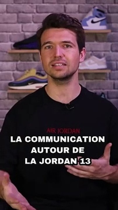 LA PUB SURPRENANTE de la AIR JORDAN 13 !