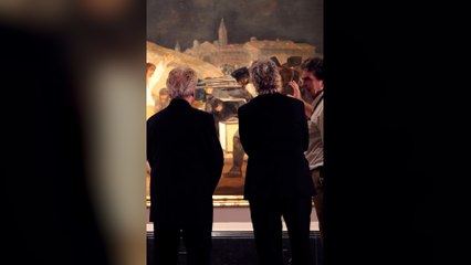 Ridley Scott y Joaquin Phoenix cierran su visita a España en el Museo del Prado