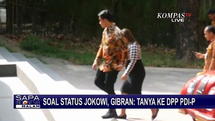 Status Jokowi di PDIP Dipertanyakan, Gibran: Tanya ke PDIP, Jangan Saya