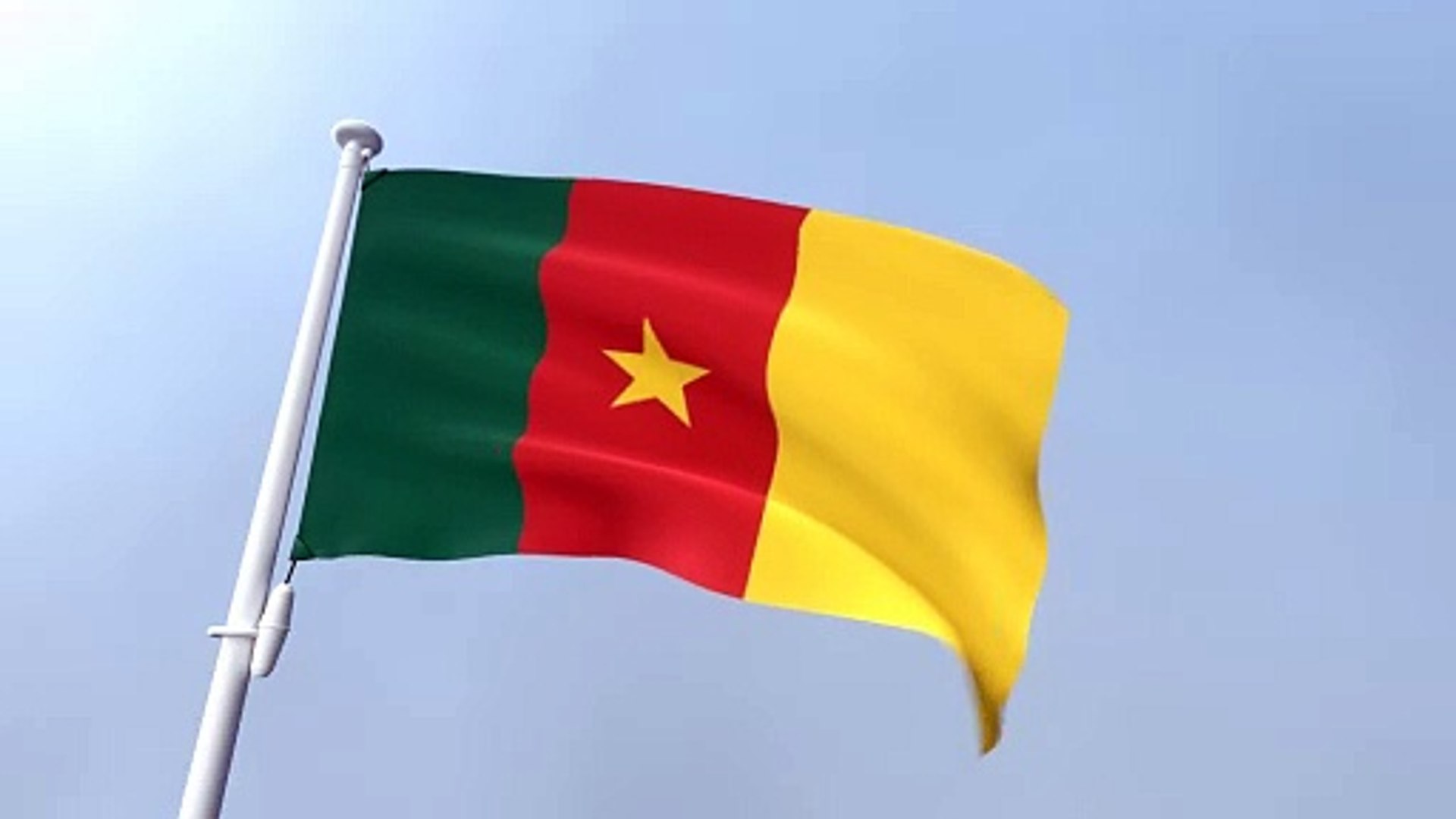 Cameroon Waving Flag