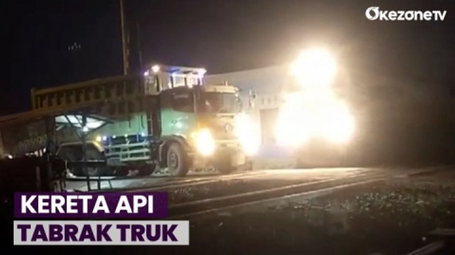 Lagi, Kereta Api Tabrak Truk di Mojokerto, Jawa Timur
