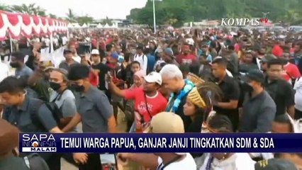Temui Warga Papua, Ganjar Pranowo Janji Akan Maksimalkan SDM dan SDA!