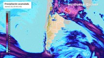 Las tormentas se propagan al norte de Argentina con fuerte severidad
