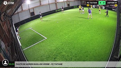 Faute de Adrien Guillon Verne - FC TATANE