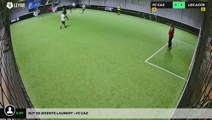 But de Bixente Laurent - FC CAZ