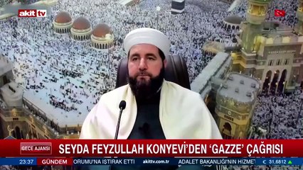 Seyda Feyzullah Konyevi'den 'Gazze' çağrısı