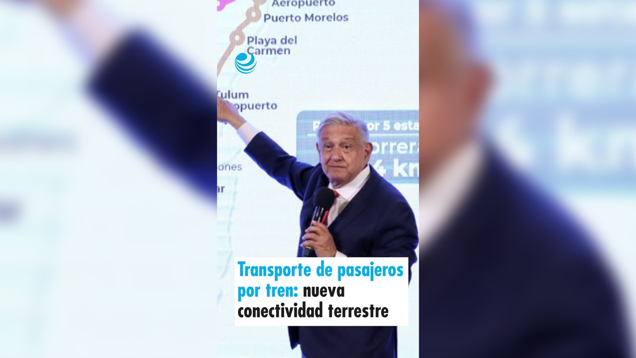 Transporte de pasajeros por tren, nueva conectividad terrestre