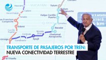 Transporte de pasajeros por tren, nueva conectividad terrestre