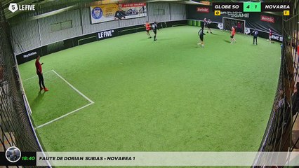 Faute de Dorian  Subias - NOVAREA 1