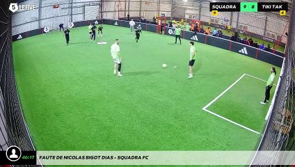 Faute de nicolas bigot dias - SQUADRA FC